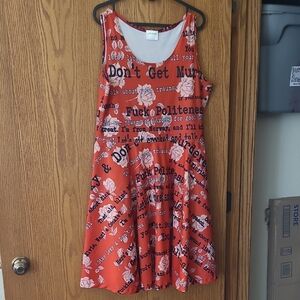 My Favorite Murder Graphic Sleeveless Skater Dress
